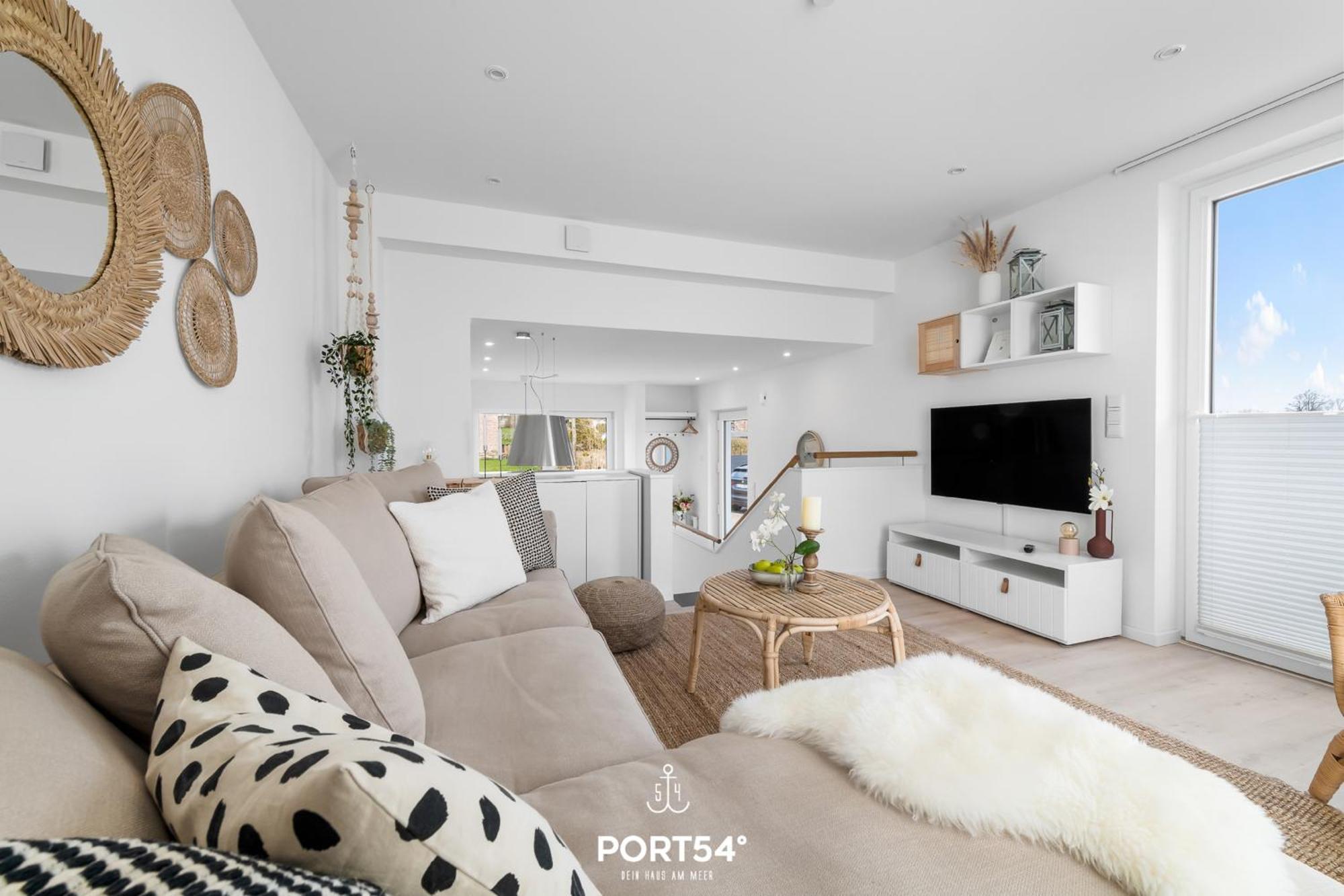 Modernes Ferienhaus "Meerliebe" Mit Direktem Meerblick An Der Ostsee Glücksburg Exterior foto