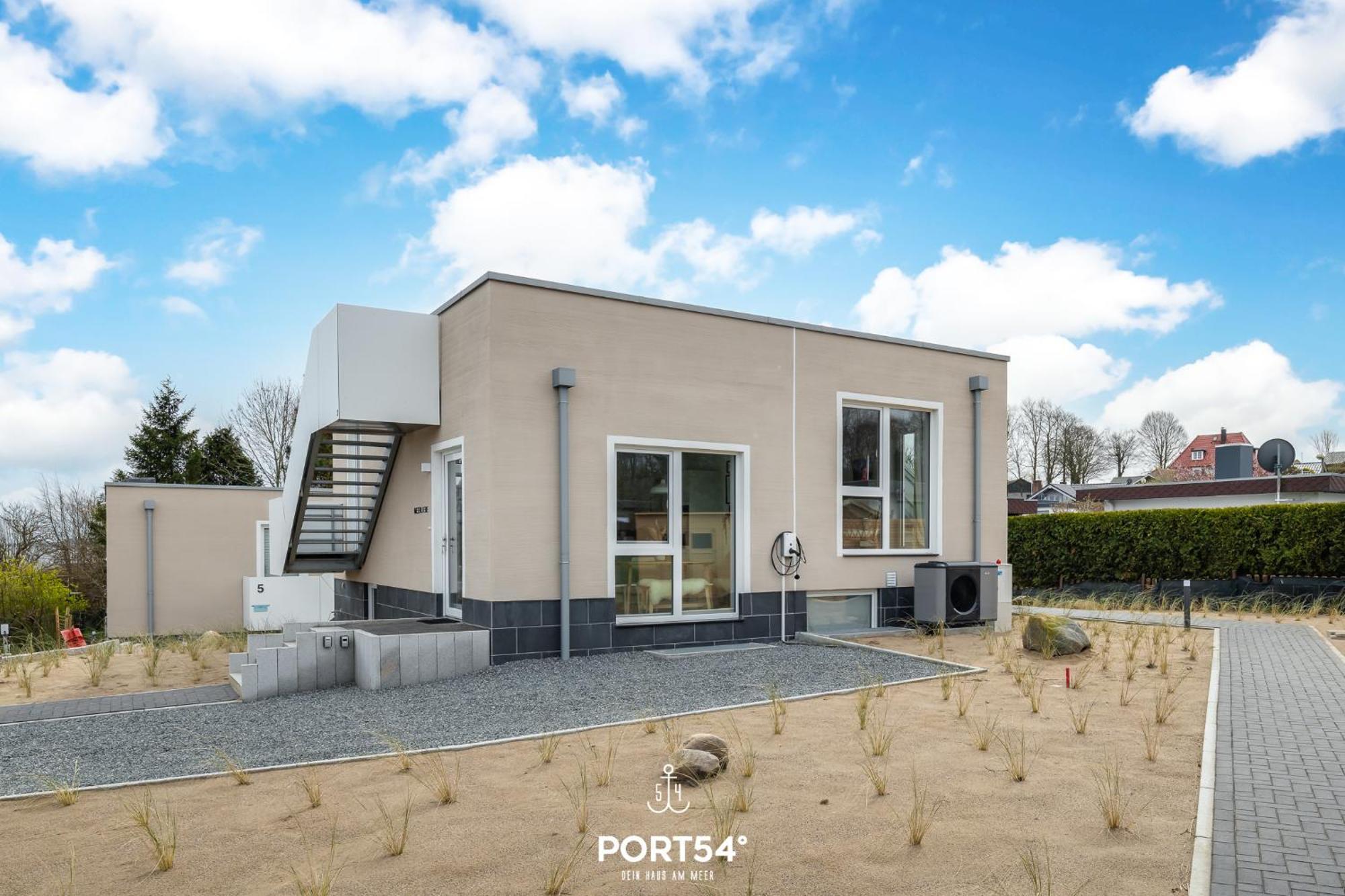 Modernes Ferienhaus "Meerliebe" Mit Direktem Meerblick An Der Ostsee Glücksburg Exterior foto